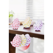 Mithra Life 100'lü Renkli Muffin Cupcake Kağıdı Tek Kullanımlık Doğum Günü Ve Parti İçin Mıt1137 Diğer
