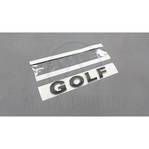 Volkswagen Golf 6 - 7 2008-2020 Uyumlu Bagaj Yazısı Krom