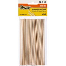 Brons Yuvarlak Çubuk Naturel Ince  Br-916