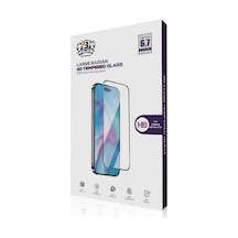 Apple, Uyumlu iPhone 16 Pro Bilvis 0.18mm Plus Cam Ekran Koruyucu