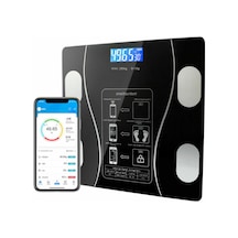 Techfit TF1075FİT Bluetooth Baskül Vücut Aanalizi Tartı Siyah