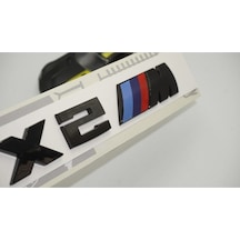Bmw X2 M Bagaj Siyah Uyumlu Abs 3m 3d Yazı Logo Ürün