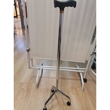 Yüksekliği Ve Sağ Sol Yönü Ayarlanabilir Üç Ayaklı Tripod Destek Denge Bastonu