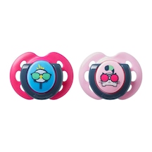 Tommee Tippee 2X Fun Emzik 0-6 Ay-Pembe