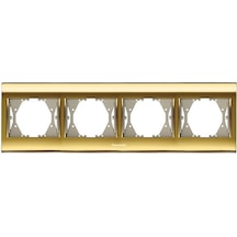 Panasonic Thea Blu Gold Dore Dörtlü Çerçeve Wbtf08045gl Tr