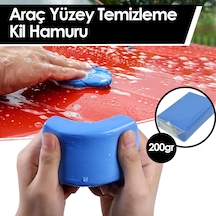 Kil Hamuru Araç Oto Yüzey Temizleme Plastik Saklama Kutulu 200gr