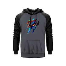 Avatar The Way Of Water Eye Gri Renk Reglan Kol Sweatshirt Gri