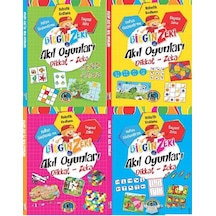 4E Bilgin Zeki İle Akıl Oyunları 4 Lü Seri  Karatay