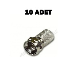 10 Adet Tv Uydu Kablosu ve Lnb F Konnektör