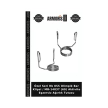 Özel Seri Rb 055 Olimpik Bar Klipsi / Mb-14037 60 Aktivite Egzersiz Ağırlık Tutucu