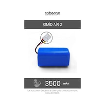 Omid Air 2 Robot Süpürge Uyumlu 3500 Mah Batarya - Muadil Ürün