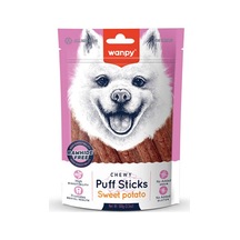 Wanpy Chewy Puff Sticks Tatlı Patatesli Tahılsız Köpek Ödülü 100 Gr 171-30043.01
