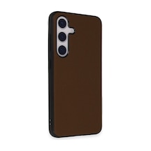 Samsung Galaxy S24 Uyumlu Kılıf Taft Kapak - Kahverengi
