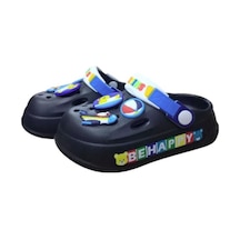 Calx Erkek Bebek-çocuk Figürlü Kaydırmaz Taban Terlik Sandalet Bnt9046 Siyah