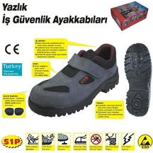414 Yazlik S1 42 No Çelik Blu Ayakkabı