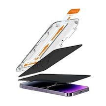 Apple Uyumlu   iPhone 16 Pro Max Hayalet Kolay Uygulama Aparatlı Ekran Koruycu