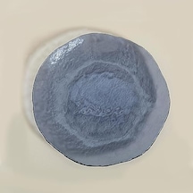Dune Servis Tabağı, Mavi/ 28cm Açık Gri