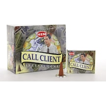 Call Clients Aromalı Konik Tütsü Renkli