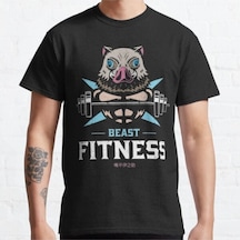 Noıssey Kırmızı Etiket Gala Beast Fitness T-shirt 07204 Siyah