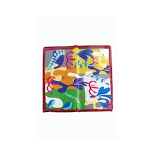 Zero Land Çiçek - 806 - Desenli Zr Şifon Fular 50x50 - Concepta - Cm Ebruli Çok Renkli
