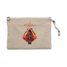 Nile Vile Nilotic Rites Krem Clutch Astarlı Cüzdan / El Çantası