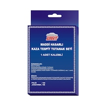 3 Adet Kaza Tespit Tutanağı Fa1-999s