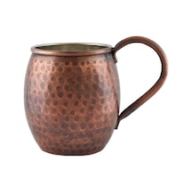Turna Bakır Moscow Mule Bardak El Dövme 500 ML Oksit Turna0497-3