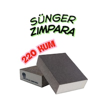 220 Kum Sünger Zımpara - Ahşap, Metal Ve Çelik Uyumlu Islak Kuru El Zımparası Takoz Sünger