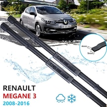 Renault Megane 3 Araca Özel Ön Cam Silecek Süpürgesi 2009--2015