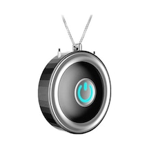 Createtech Taşınabilir Sessiz Negatif İyon Jeneratörü, Hava Temizleyici Boyunluk, Giyilebilir Duman Giderici, Zu Model Renkli