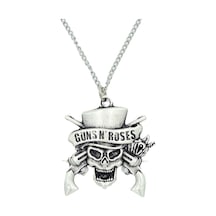 Diyez Müzik Guns N' Roses Kuru Kafa Figürlü Kolye