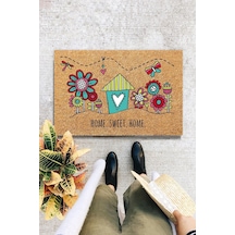 Pvc Perhonen 40x60 Cm Özel Tasarım Iç Ve Dış Pvc Kapı Önü Paspasları