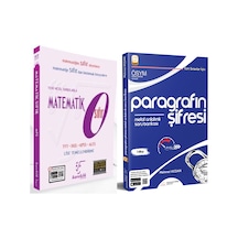 Karekök Matematik 0 Ve Paragrafın Şifresi Metot Anlatımlı Soru Bankası 2 Kitap Set
