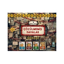 Çözülmemiş Davalar Set 01 Çok Renkli