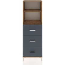 Hyperion Dolap 2 Raflı 3 Çekmeceli 60x44x182 Çam-antrasit Atlas Çam Hyperion Dolap 2 Raflı 3 Çekmeceli 60x44x182 Çam-antrasit Atlas Çam