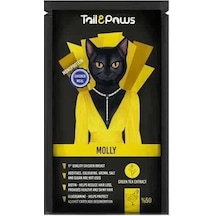 Tail Paws Molly Tavuklu Pouch Kedi Maması 80 G