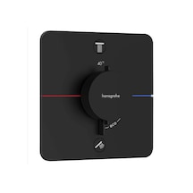 Hansgrohe 5583670 SShowerselect Comfort Q Termostat Ankastre 2 Çıkış Satin Siyah
