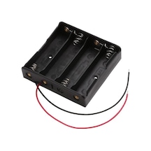 4'lü 18650 Lityum Iyon Pil Yuvası 4 Kanal