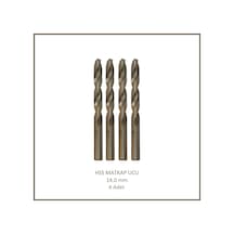Hss Matkap Ucu 14 Mm, Metal, Ahşap, Plastik İçin 4 Adet