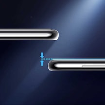 Kilifone - Samsung Galaxy S21 Ultra Uyumlu - Kamera Lens Koruyucu 3d Kamera Camı - Şeffaf
