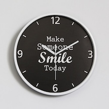 Goldenqian Future Star Duvar Saati Osun9q Siyah