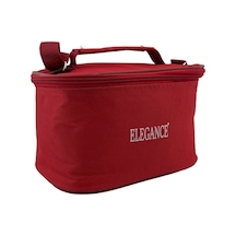 Elegance Termoslu Beslenme Çantası Kırmızı