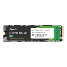 Apacer AP512GAS2280P4X-1 512 GB M.2 PCIe NVMe Gen3 SSD