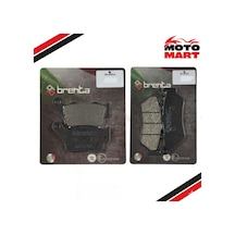 Yamaha Xt 660 R Ön Ve Arka Balata Takımı Brenta Brt0374