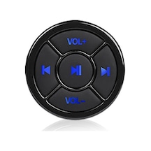 Sones Araba Cep Telefonu Uzaktan Kumanda Bluetooth Kablosuz Multimedya Düğmesi Uzaktan Kumanda Müzik Çalma Selfie, Renk: Siyah