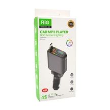 Rio Tech A03 Rgb Led Jesli Araç Mp3 Çalar Ve Fm Transmitter