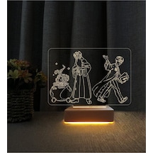 Harry Potter 3d Led Masa Lambası Doğum Günü Çocuk Odası Hediyesi Lamba Harry Potter