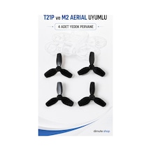 Drone Yedek Pervanesi T21p Ve M2 Aerial Drone Uyumlu 4 Adet - 912398289
