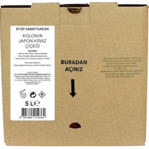Eyüp Sabri Tuncer 68 Derece Japon Kiraz Çiçeği Kolonyası Bag In Box 5 L