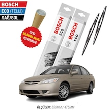 Honda Civic Silecek Takımı 2001-2006 Bosch Eco